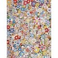Takashi Murakami, Skulls & Flowers Multicolor, 2020, 2020