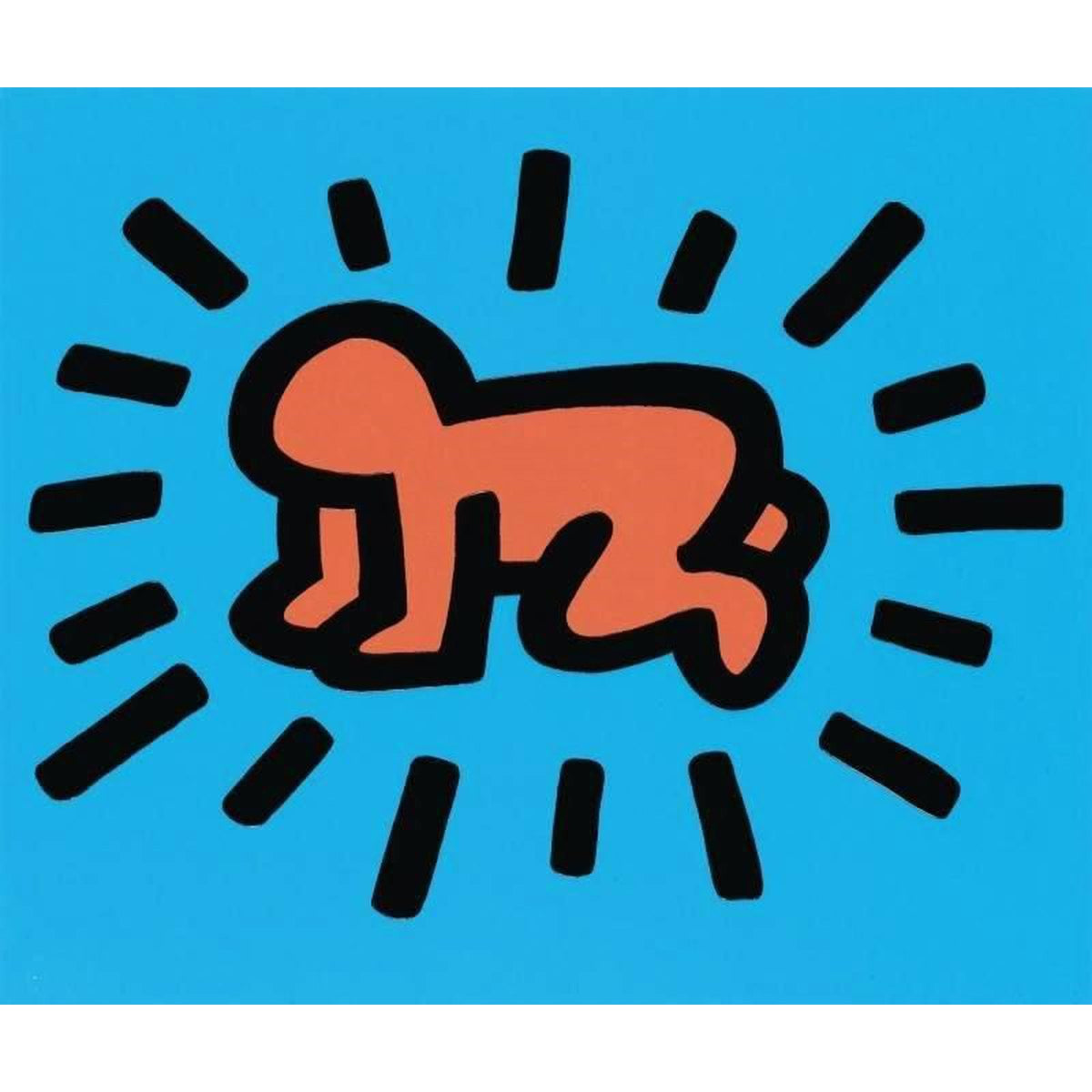 Keith Haring, Radiant Baby, 1990