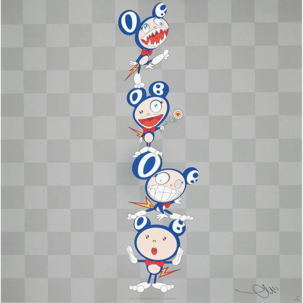 Takashi Murakami, DOB totem pole, 2011, 2011