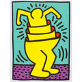 Keith Haring, Untitled (Concentric Man), 1989