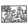 Keith Haring, Plate II, Untitled 1 - 6, 1982