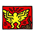 Keith Haring, Pop Shop IV, Plate I, 1989