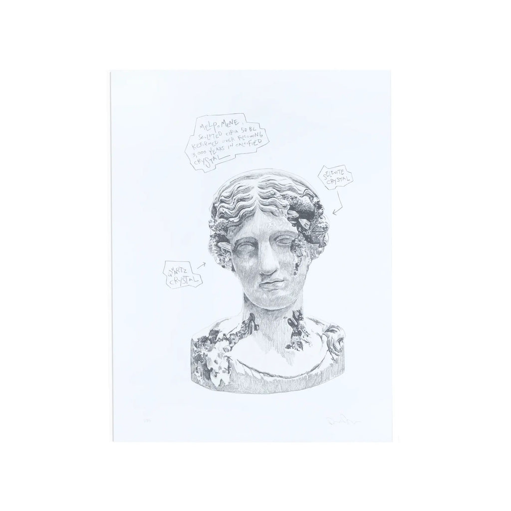 Daniel Arsham, Eroded Classical Prints