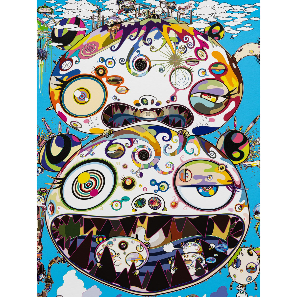 Takashi Murakami, Tan Tan Bo Communicating with Someone, Somewhere in the Universe, 2014