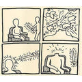 Keith Haring, The Blueprint Drawings 14, 1990