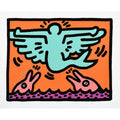 Keith Haring, Pop Shop V, Plate III, 1989