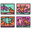Keith Haring, Pop Shop Quad V, 1989