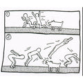 Keith Haring, The Blueprint Drawings 12, 1990
