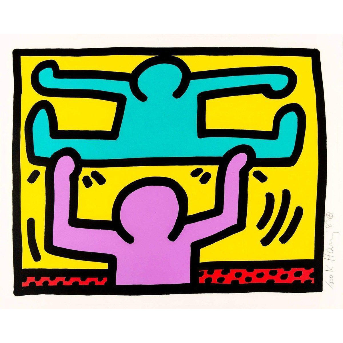 Keith Haring, Pop Shop I, Plate II, 1987