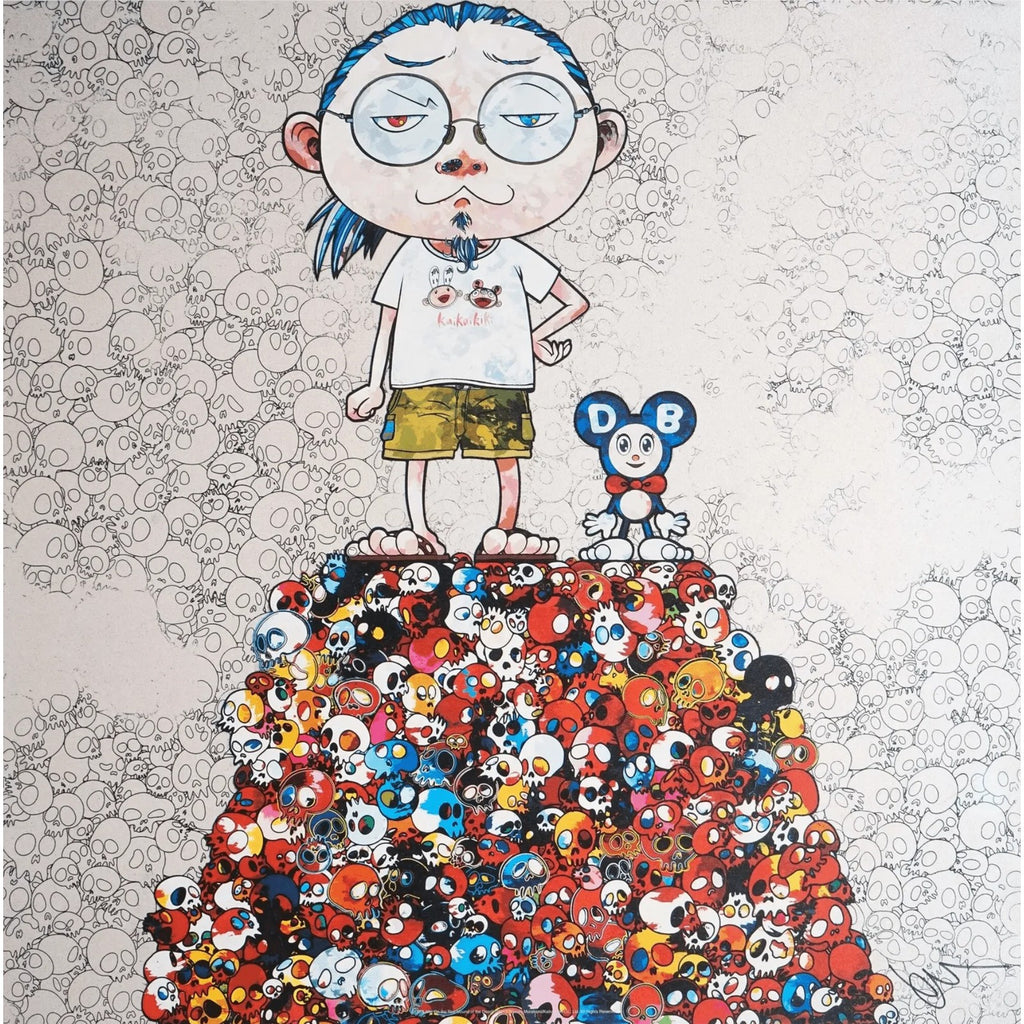 Takashi Murakami, DOB & Me: On the Red Mound of the Dead, 2013, 2013