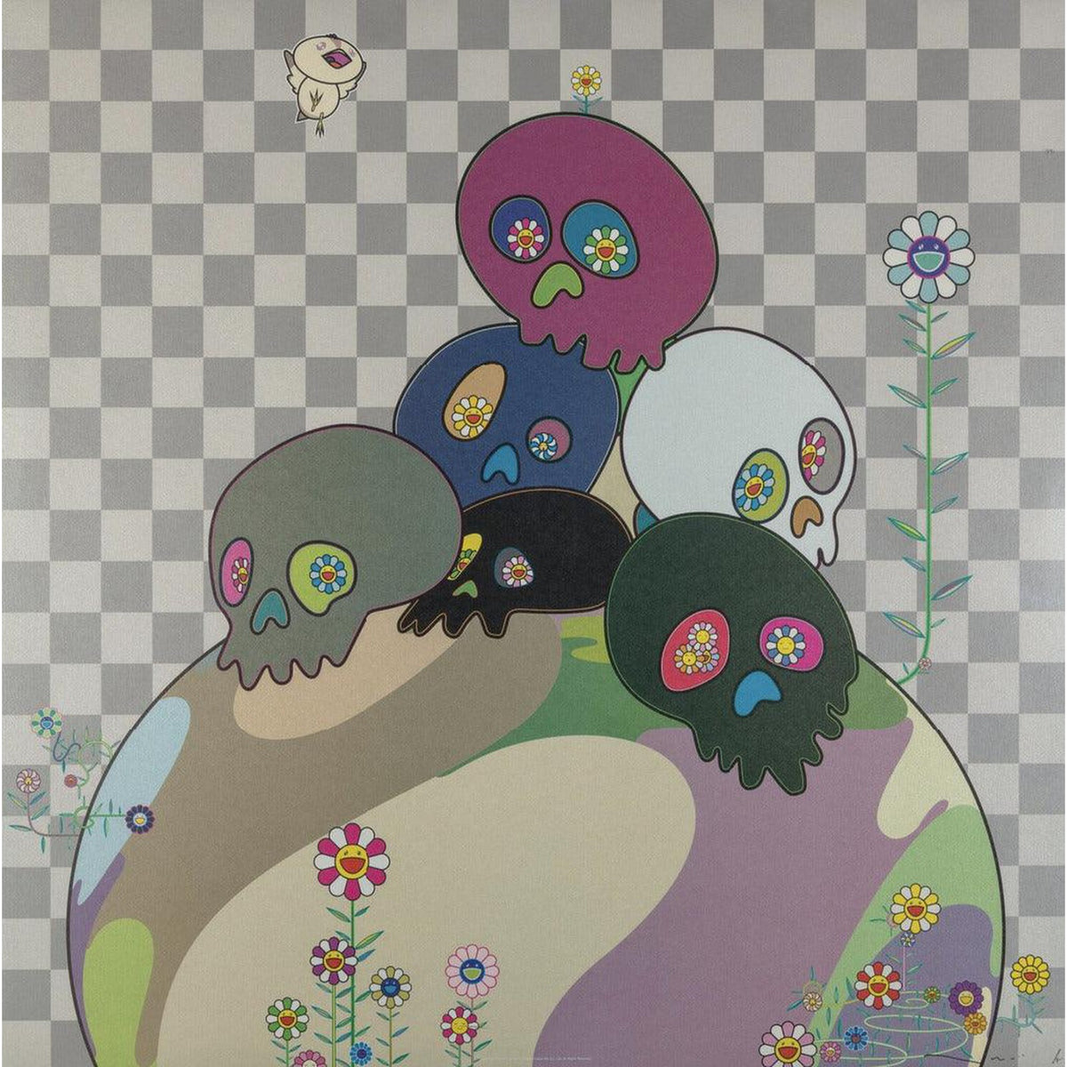 Takashi Murakami, Skulls Rock, 2005, 2005