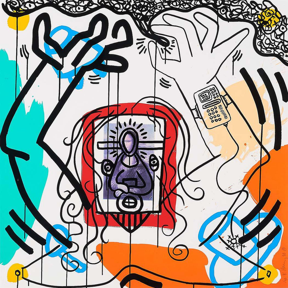 Keith Haring, Apocalypse 6, 1988