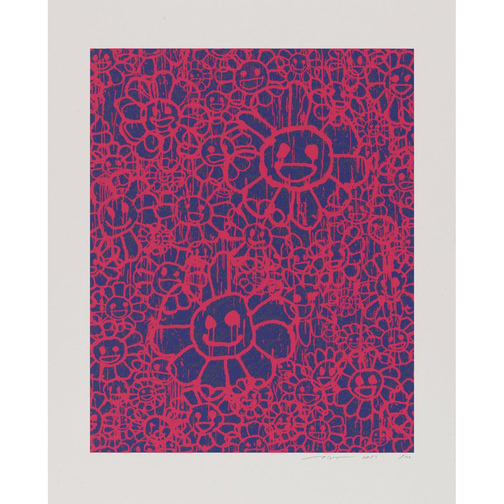 Takashi Murakami, MADSAKI Flowers A Pink (working title), 2017, 2017