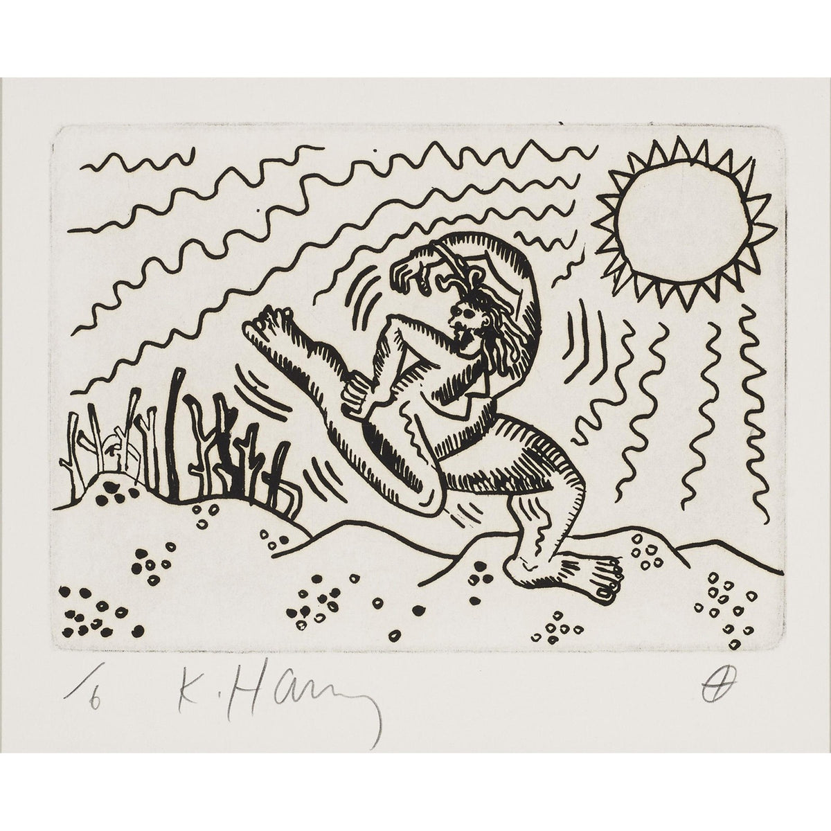 Keith Haring, Untitled, 1989