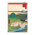 Takashi Murakami, Hiroshige’s 100 Famous Views of Edo: Japonisme Reconsidered—New Fuji, Meguro, 2025, 2025