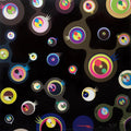 Takashi Murakami, Jellyfish Eyes - Black 3, 2011, 2011