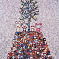 Takashi Murakami, Kaikai, Kiki, DOB, and POM atop the Mound of the Dead, 2013, 2013