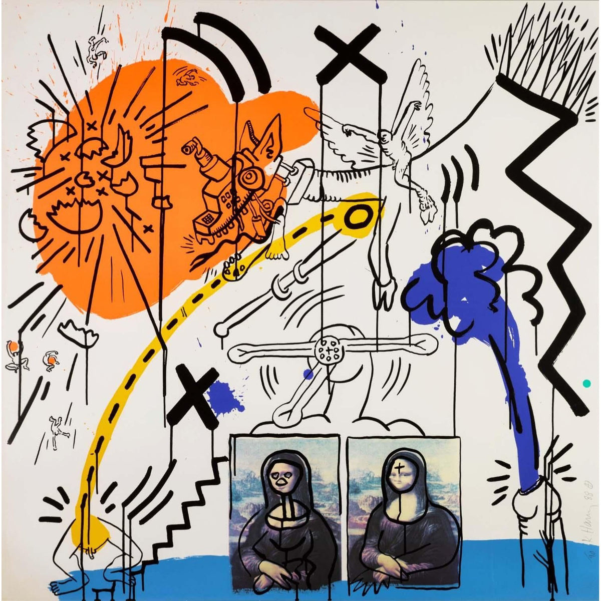 Keith Haring, Apocalypse 2, 1988