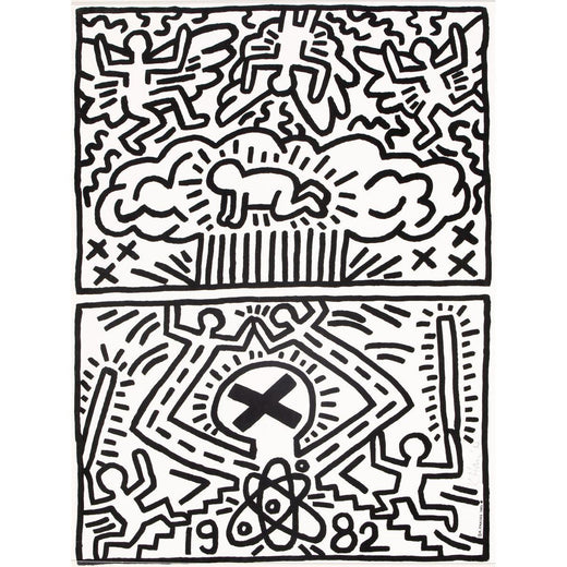 Keith Haring - Poster For Nuclear Disarmament