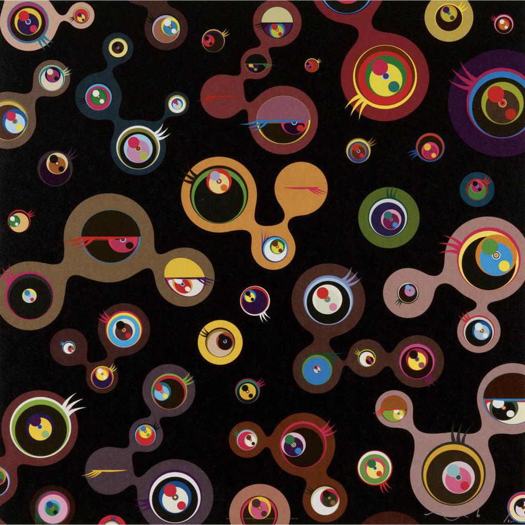 Takashi Murakami, Jellyfish Eyes - Black 4, 2006, 2006