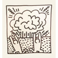 Keith Haring, Drawings For Atomic Book I, 1983