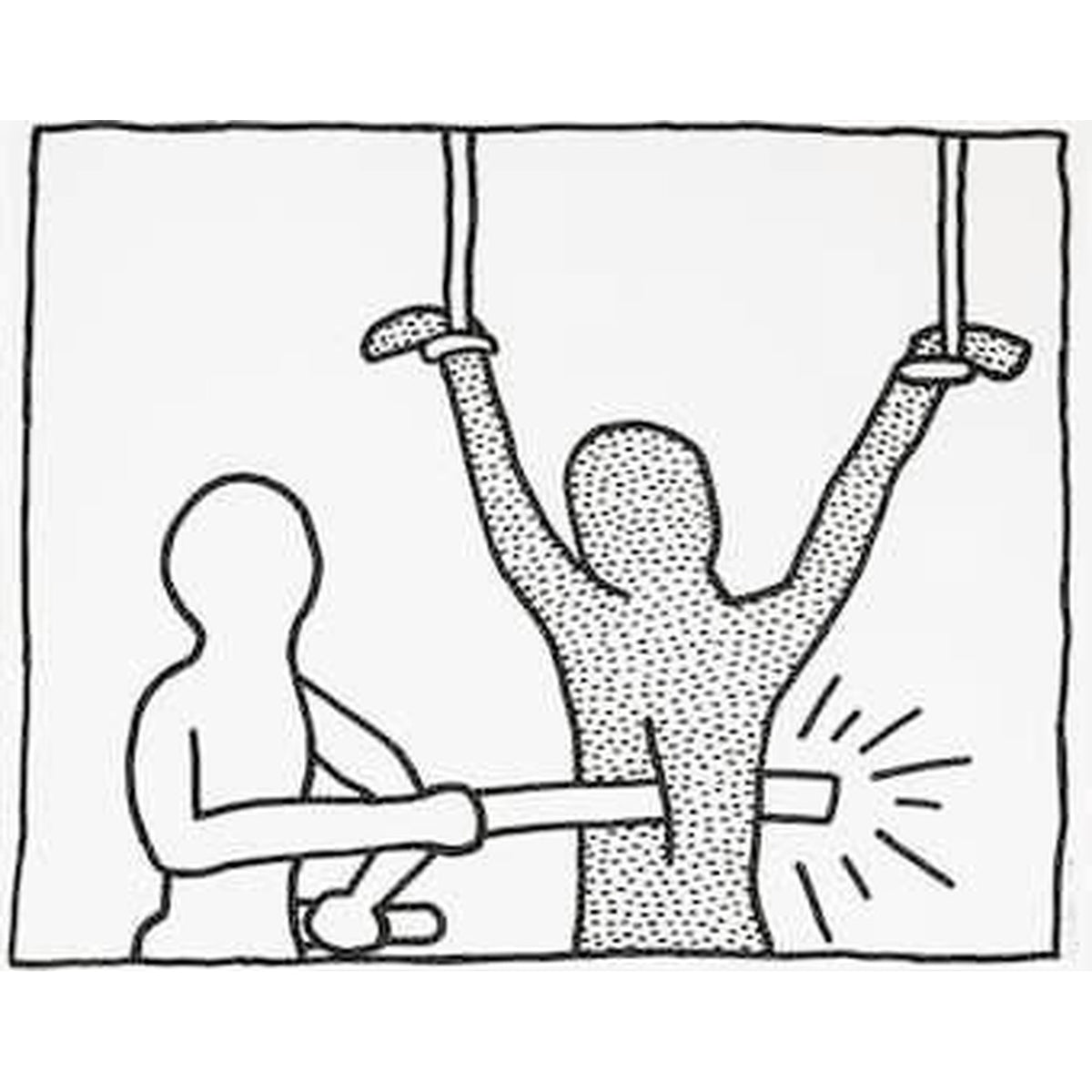 Keith Haring, The Blueprint Drawings 7, 1990