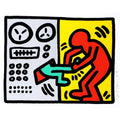 Keith Haring, Pop Shop III, Plate I, 1989