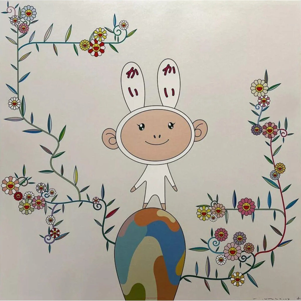 Takashi Murakami, Kaikai with Moss, 2004, 2004