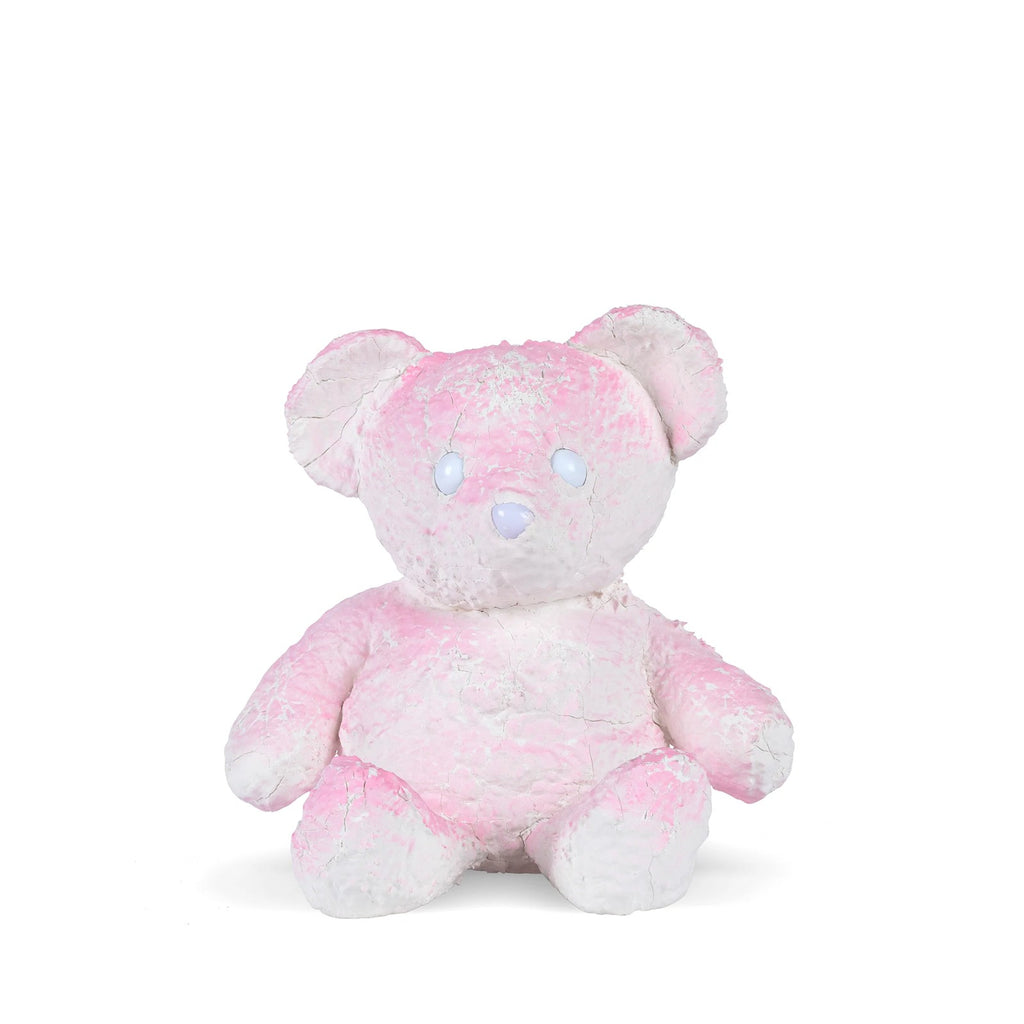 Daniel Arsham, Pink Cracked Bear