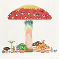 Takashi Murakami, A master mushroom with dob in the strange forest, 1999, 1999