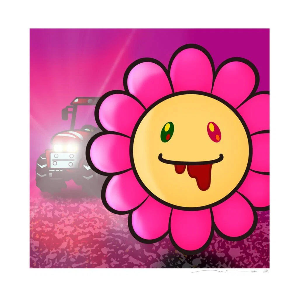 Takashi Murakami, Murakami Flower #7032 Hematemesis, 2024, 2024