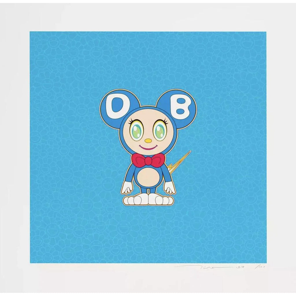 Takashi Murakami, DOB 2020 Light Blue, 2020, 2020
