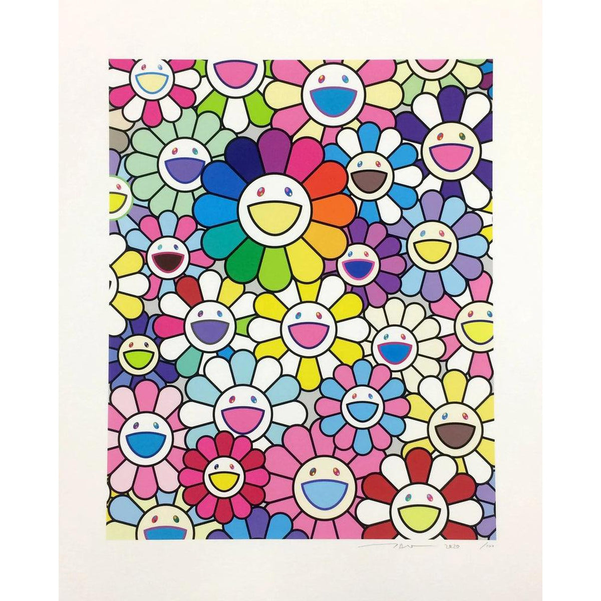 Takashi Murakami, Flowers of Hope, 2020, 2020