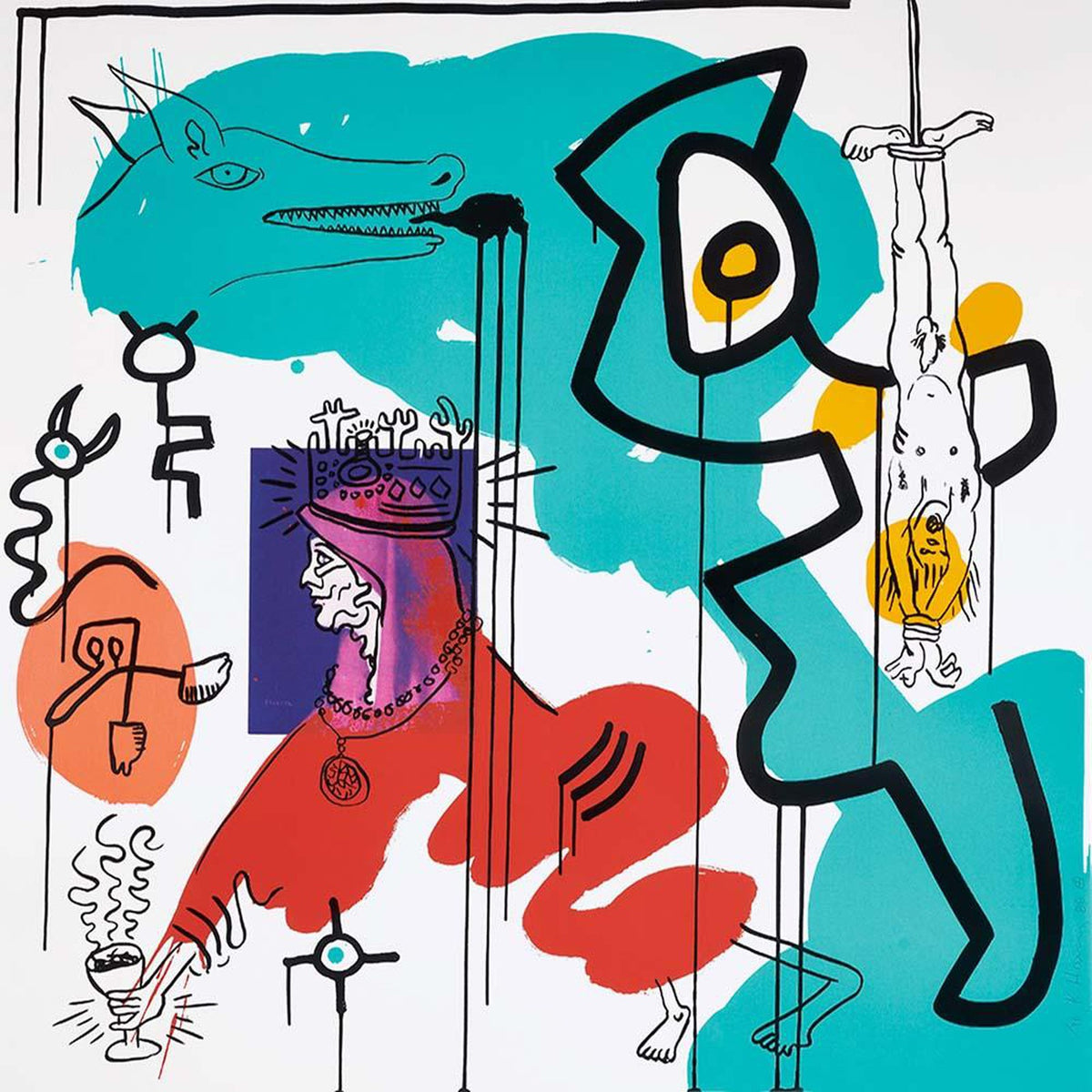 Keith Haring, Apocalypse 9, 1988