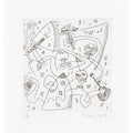 Keith Haring, The Valley Page 10, 1989