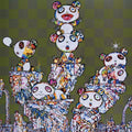 Takashi Murakami, Panda Cubs Pandas, 2019, 2019