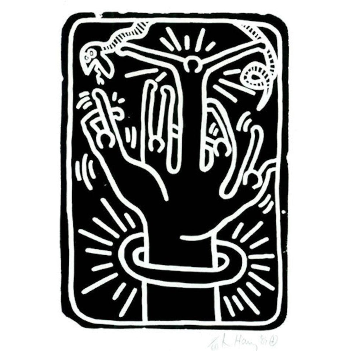 Keith Haring, Stones 2, 1989