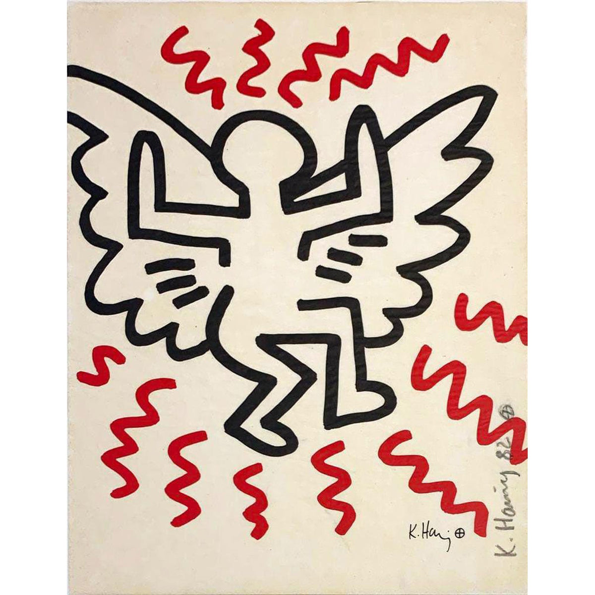 Keith Haring, Bayer Suite 3, 1982