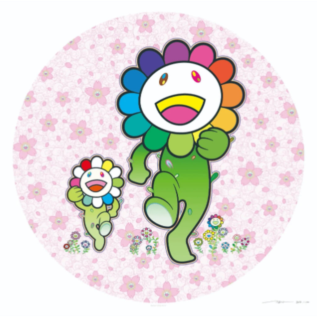 Takashi Murakami, Flower Parent and Child in the Cherry Orchard, 2026, 2026