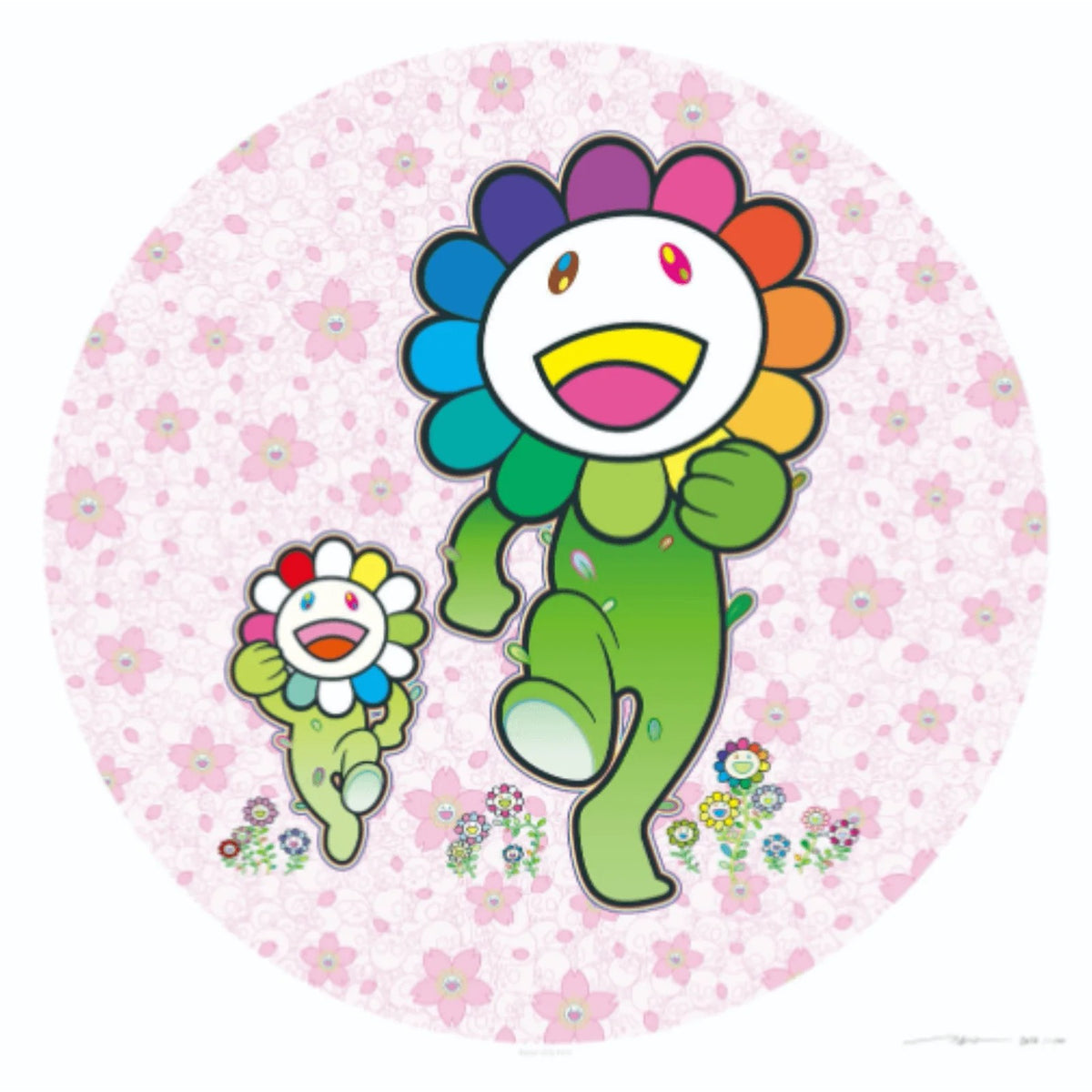 Takashi Murakami, Flower Parent and Child in the Cherry Orchard, 2026, 2026