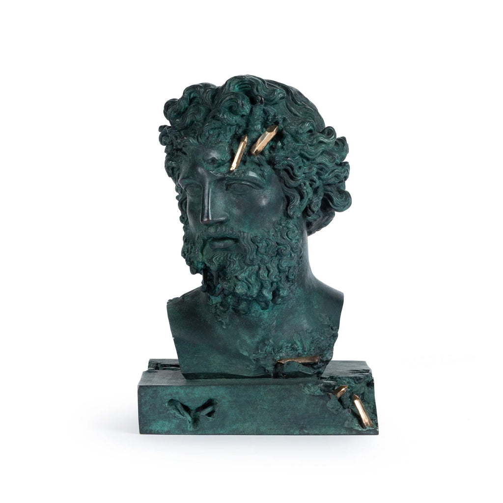 Daniel Arsham, Bronze Eroded Jupiter