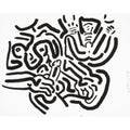 Keith Haring, Bad Boys 3, 1986