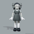 KAWS, YOUNG-HEE Figure (Monotone)