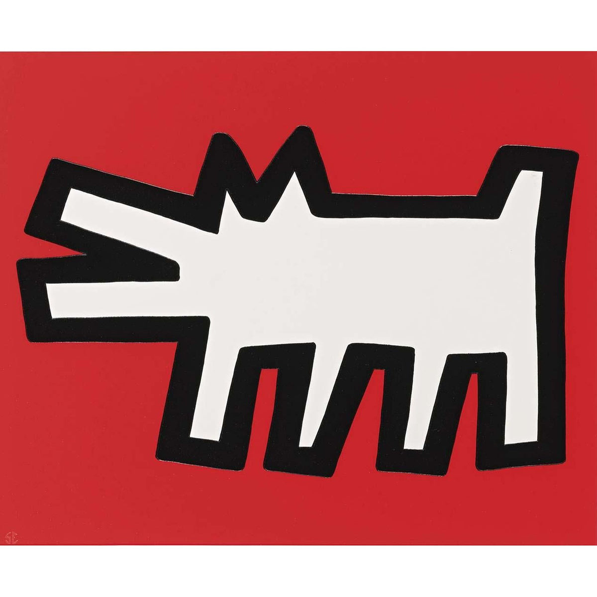 Keith Haring, Barking Dog, 1990