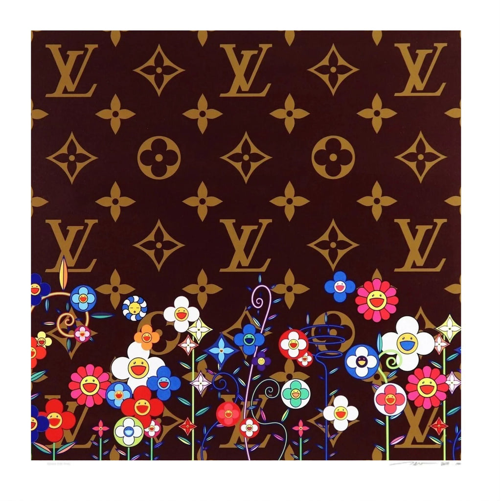 Takashi Murakami, LV Flower Garden, 2025, 2025