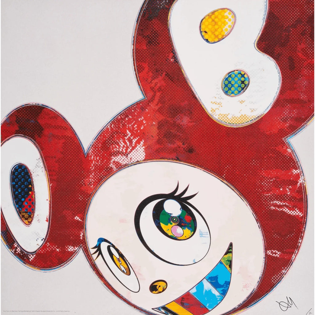 Takashi Murakami, And Then x 6 (Red Dots: The Superflat Method), 2015, 2015