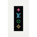 Takashi Murakami, SUPERFLAT Colorful Monogram < Black >, 2003, 2003