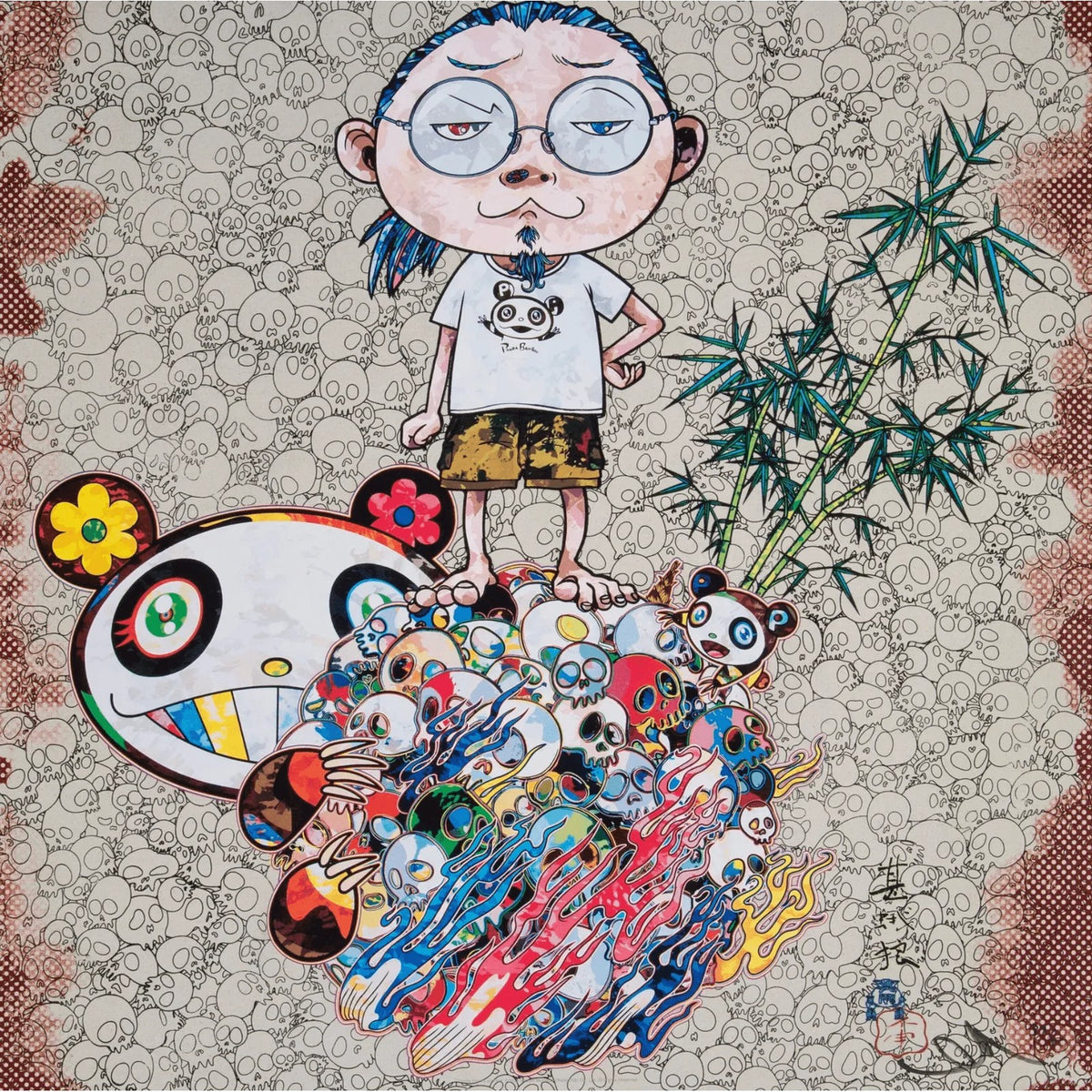 Takashi Murakami, Panda Family and Me, 2013, 2013