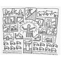 Keith Haring, The Blueprint Drawings 10, 1990