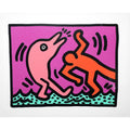 Keith Haring, Pop Shop V, Plate IV, 1989